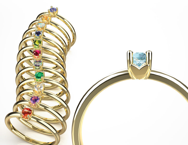 Colección Mi Gema. Birthstones