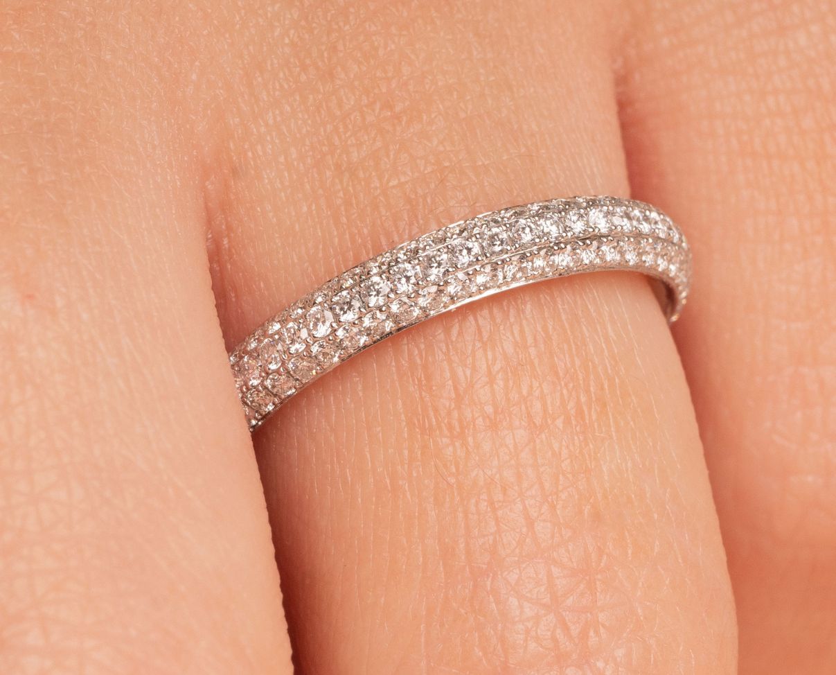 Churumbela estilo clásico con diamantes