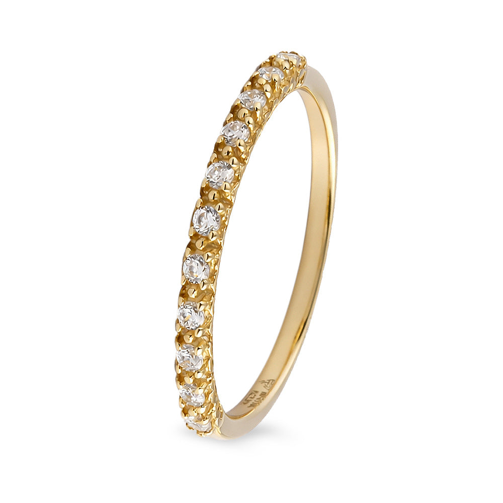 Churumbela estilo clásico con circonia
