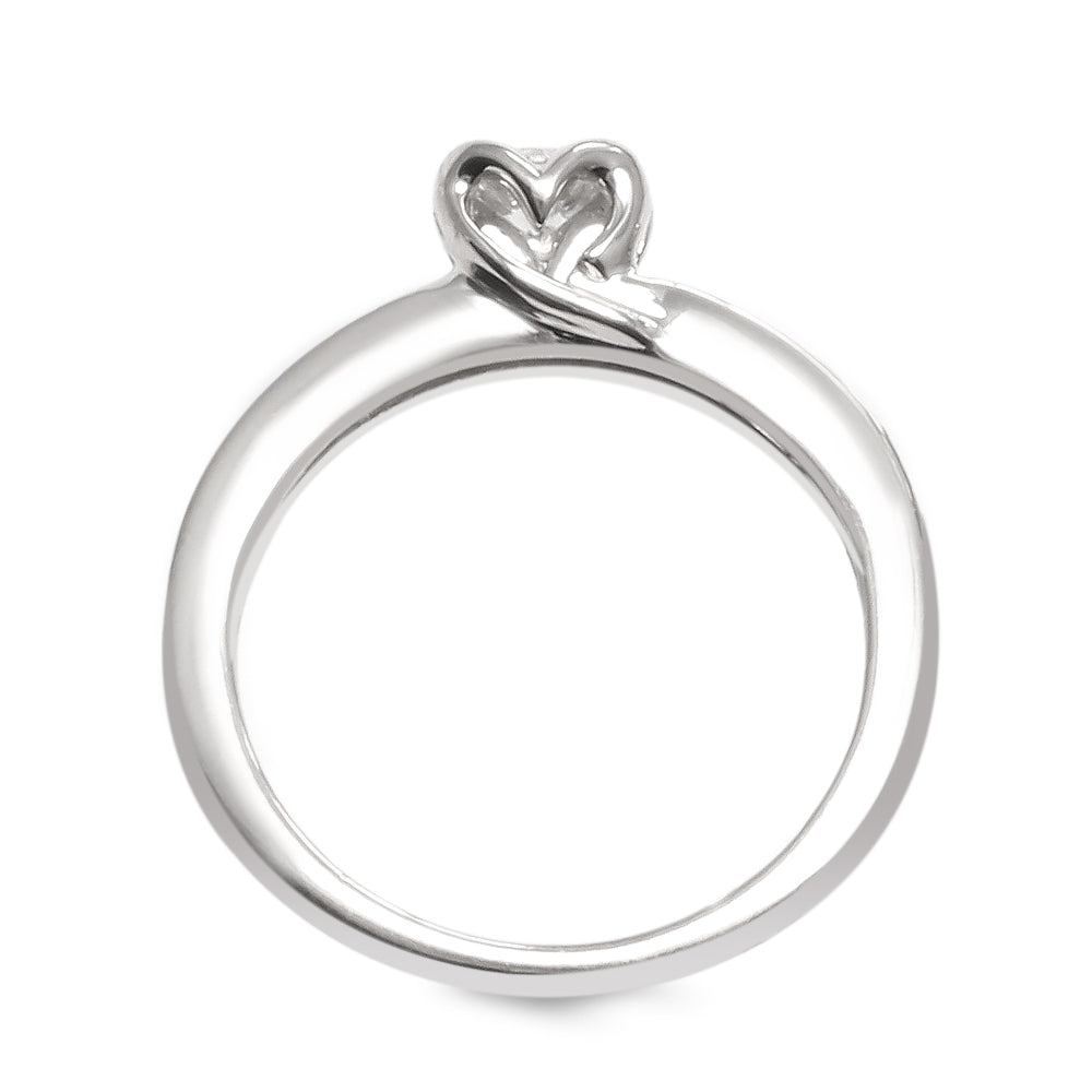 Anillo de compromiso solitario con diamante 0.22 ct
