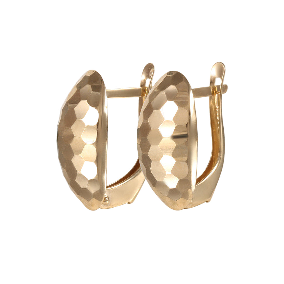 Aretes oro amarillo 10k