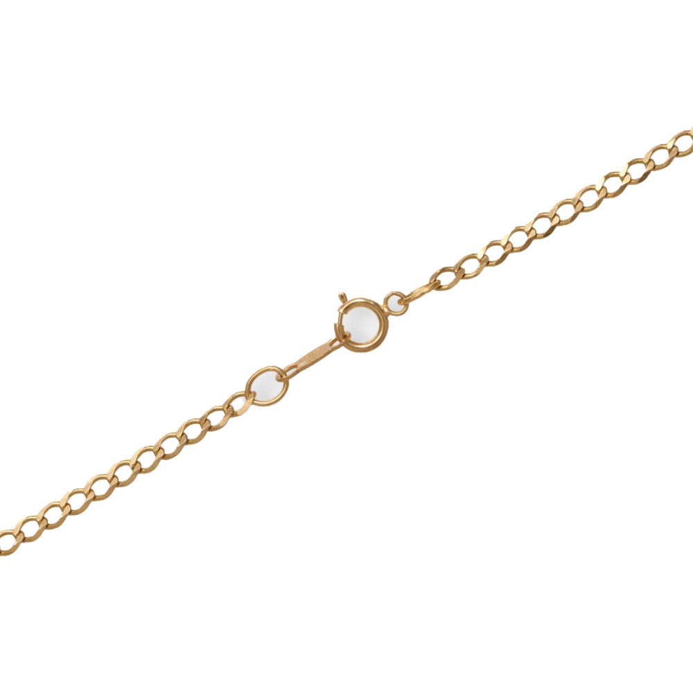 Cadena clásica tejido barbado ancho 3 mm