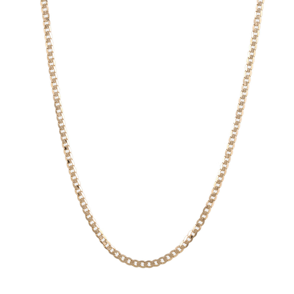 Cadena clásica tejido barbado ancho 3 mm