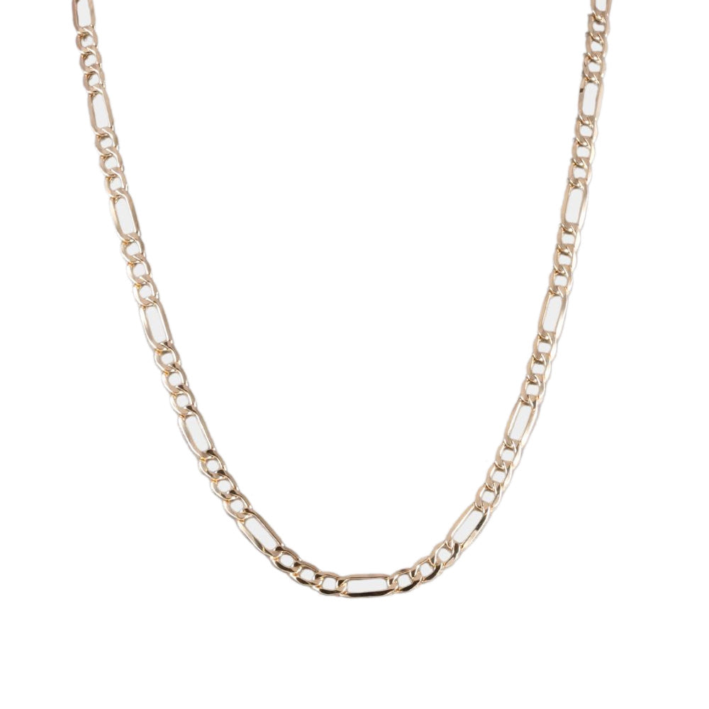 Cadena clásica tejido figaro ancho 5 mm