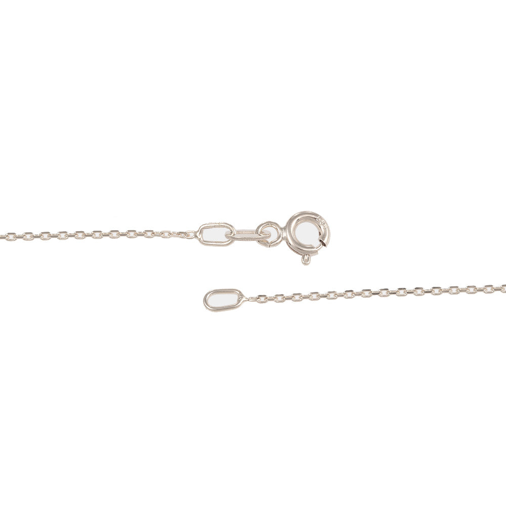 Cadena delgada tejido rolo ancho 1 mm ideal para dije ligero