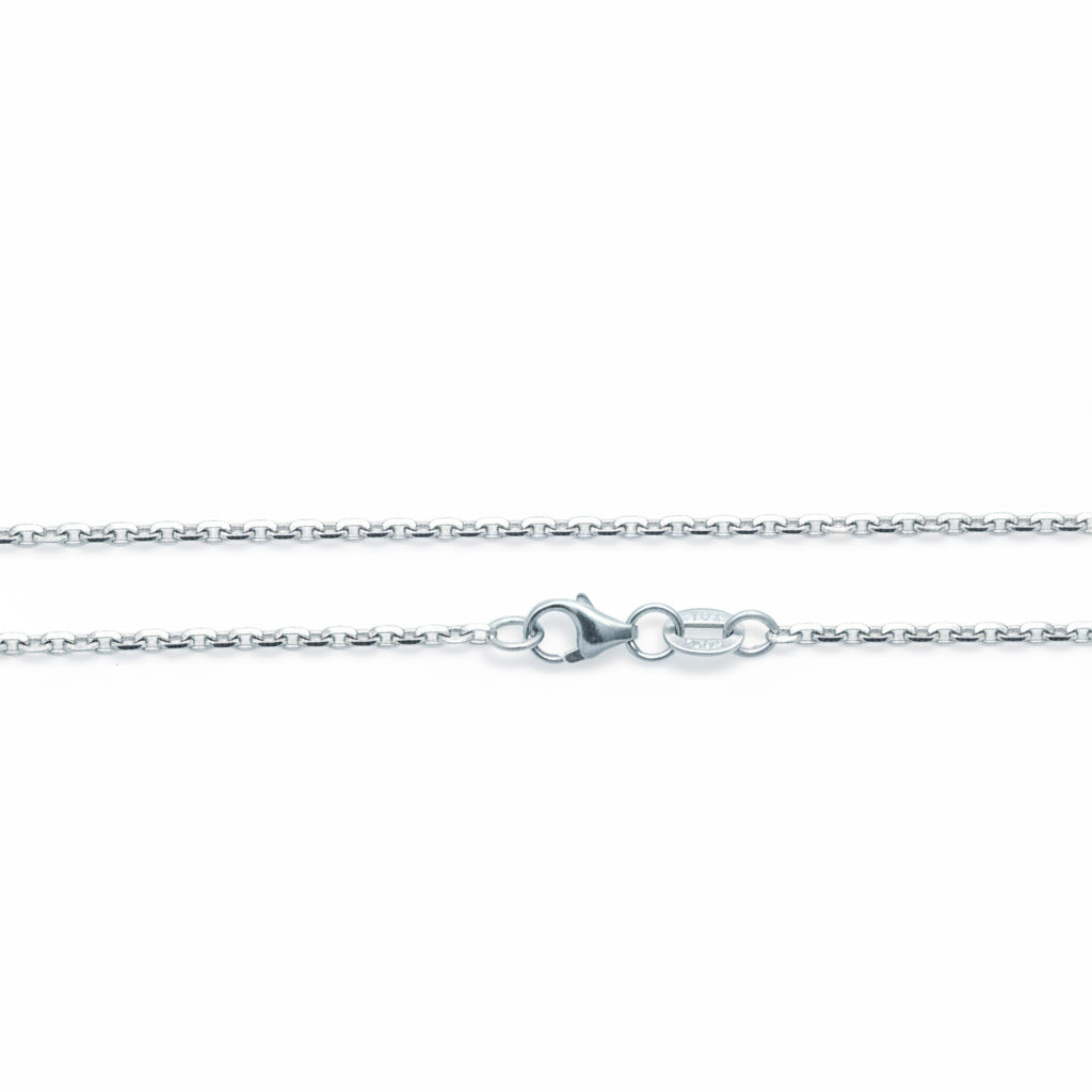 Cadena delgada tejido rolo ancho 1 mm ideal para dije ligero