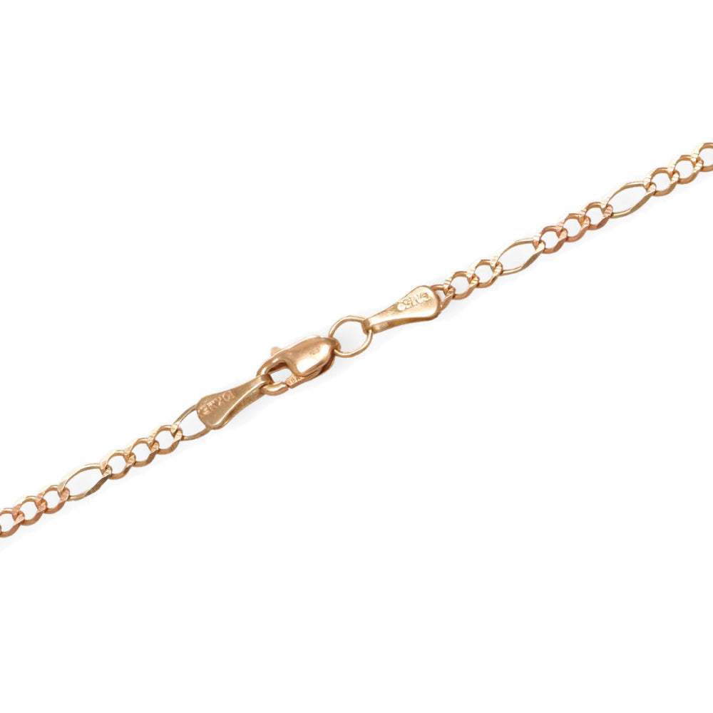 Cadena clásica tejido figaro ancho 3 mm