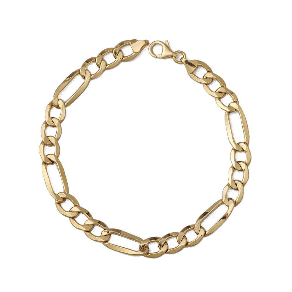 Esclava estilo clásico tejido figaro