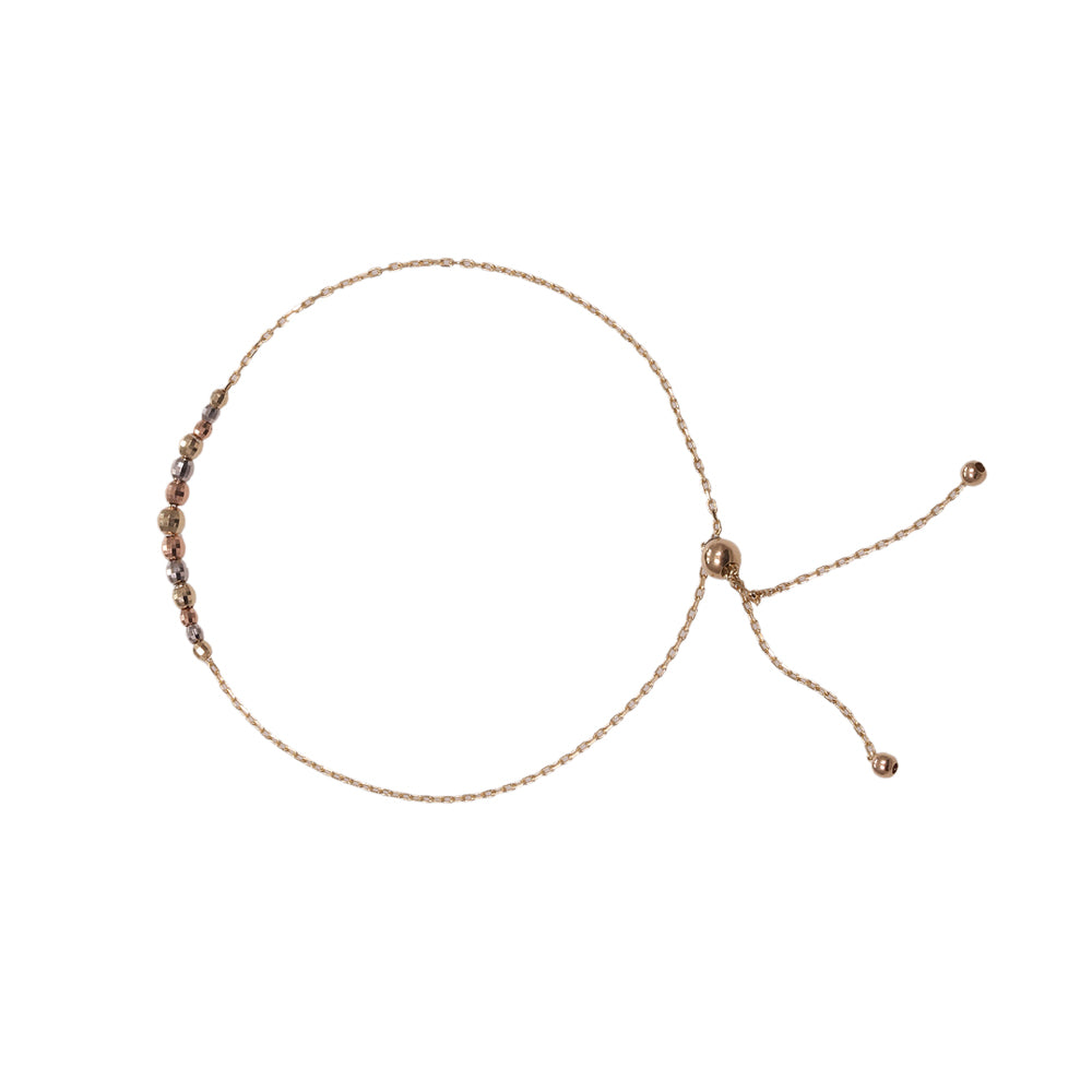 Pulsera ajustable con diseño de esferas