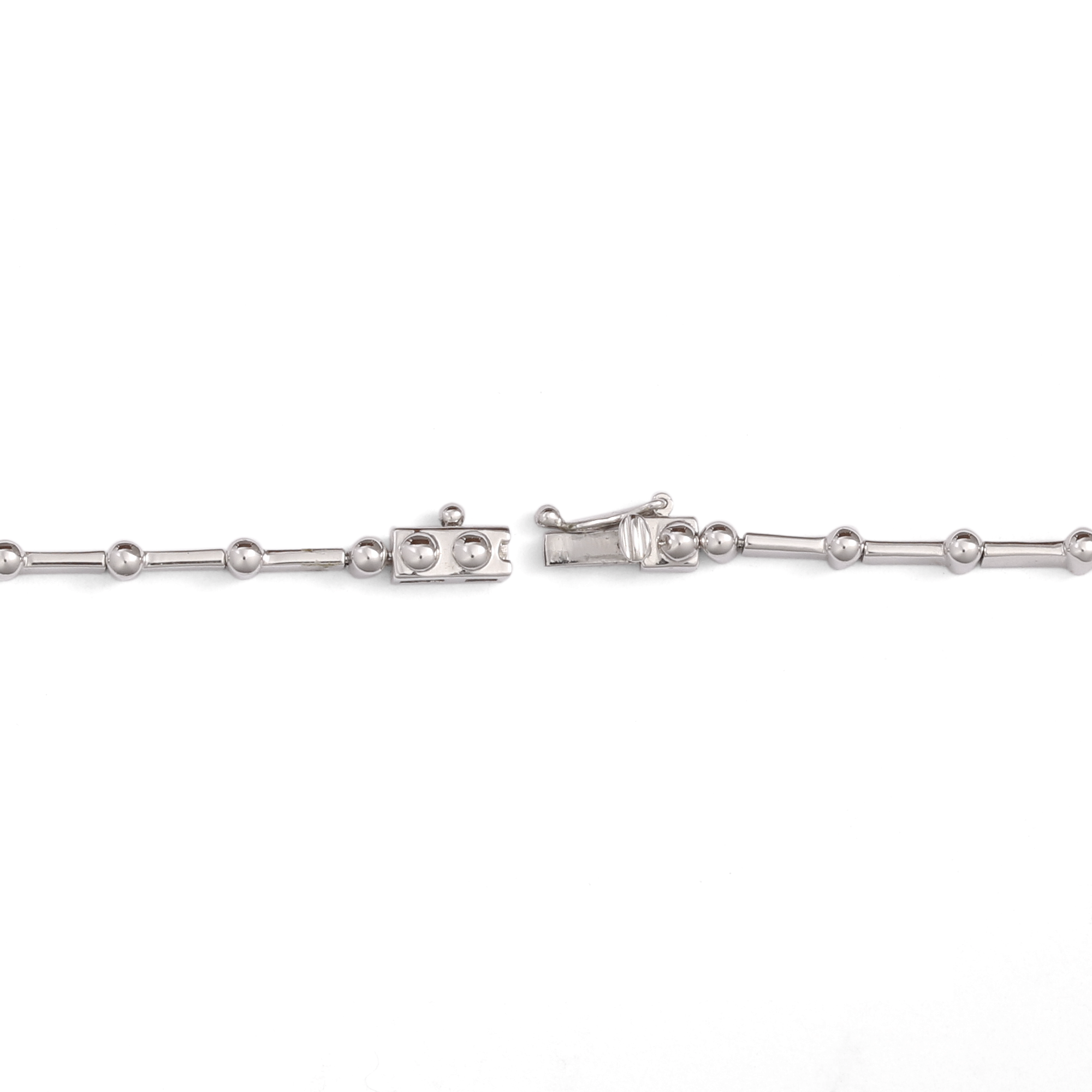 Gargantilla con zafiro y diamantes