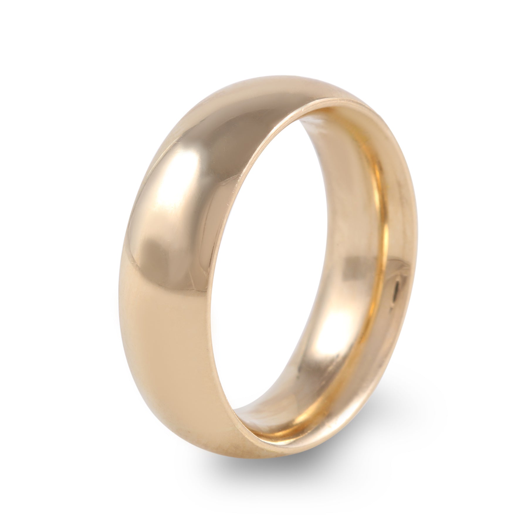 Argolla de matrimonio clásica con confort light ancho 6 mm