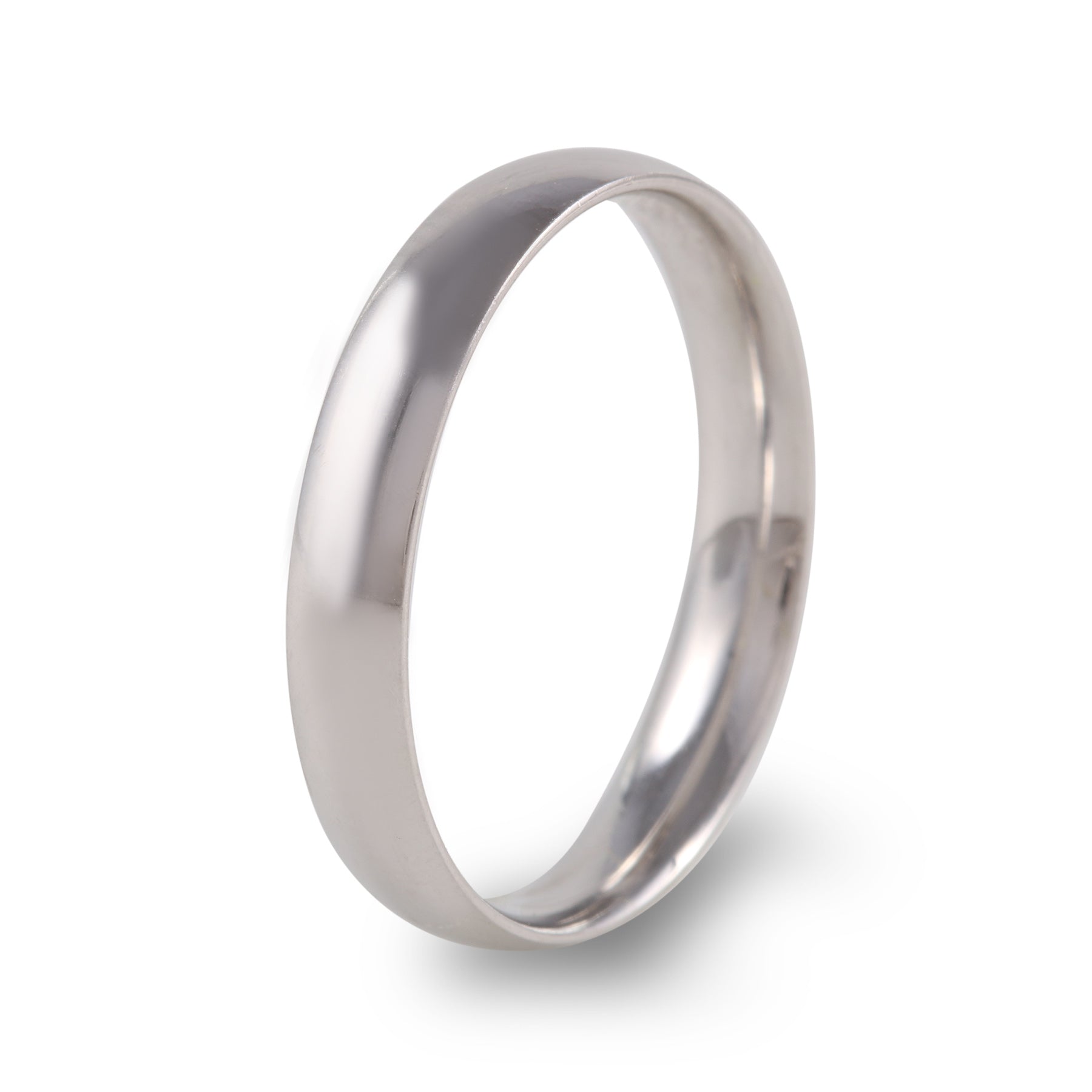Argolla de matrimonio clásica con confort light ancho 4 mm