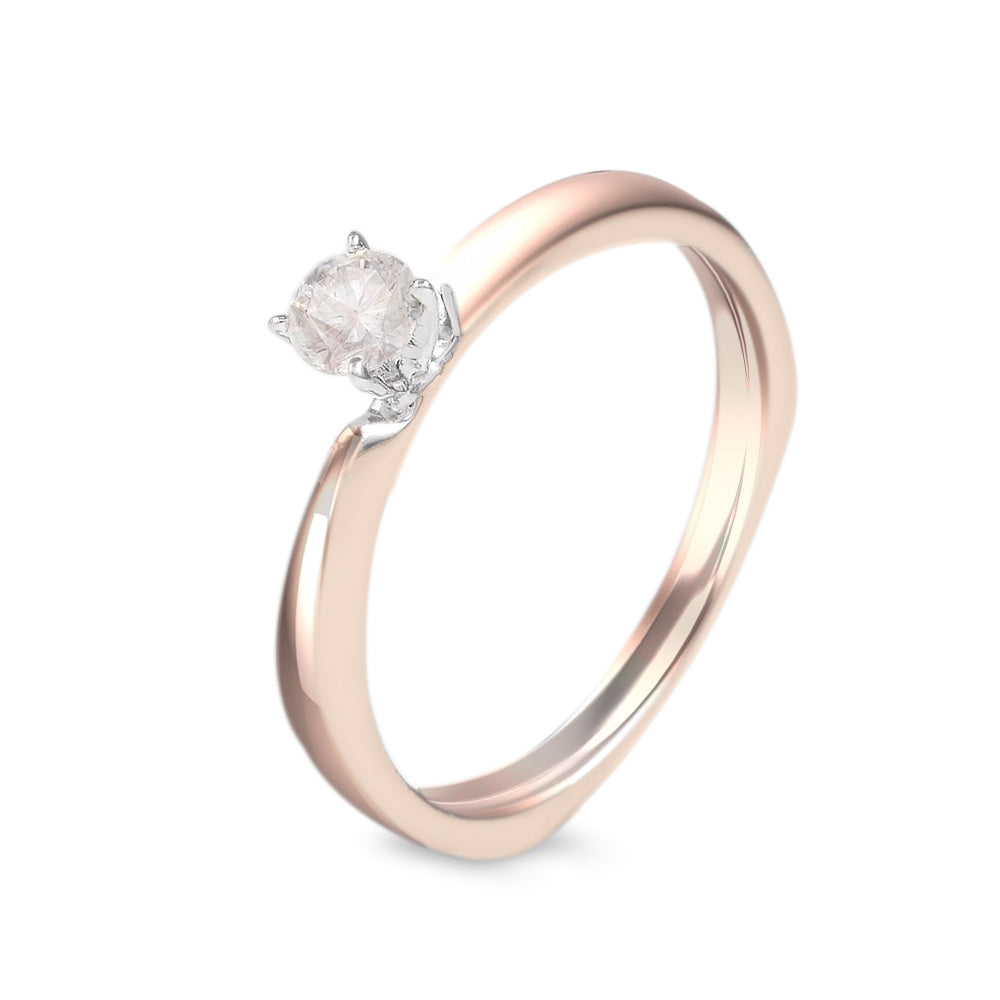 Anillo de compromiso solitario con diamante 0.29 ct