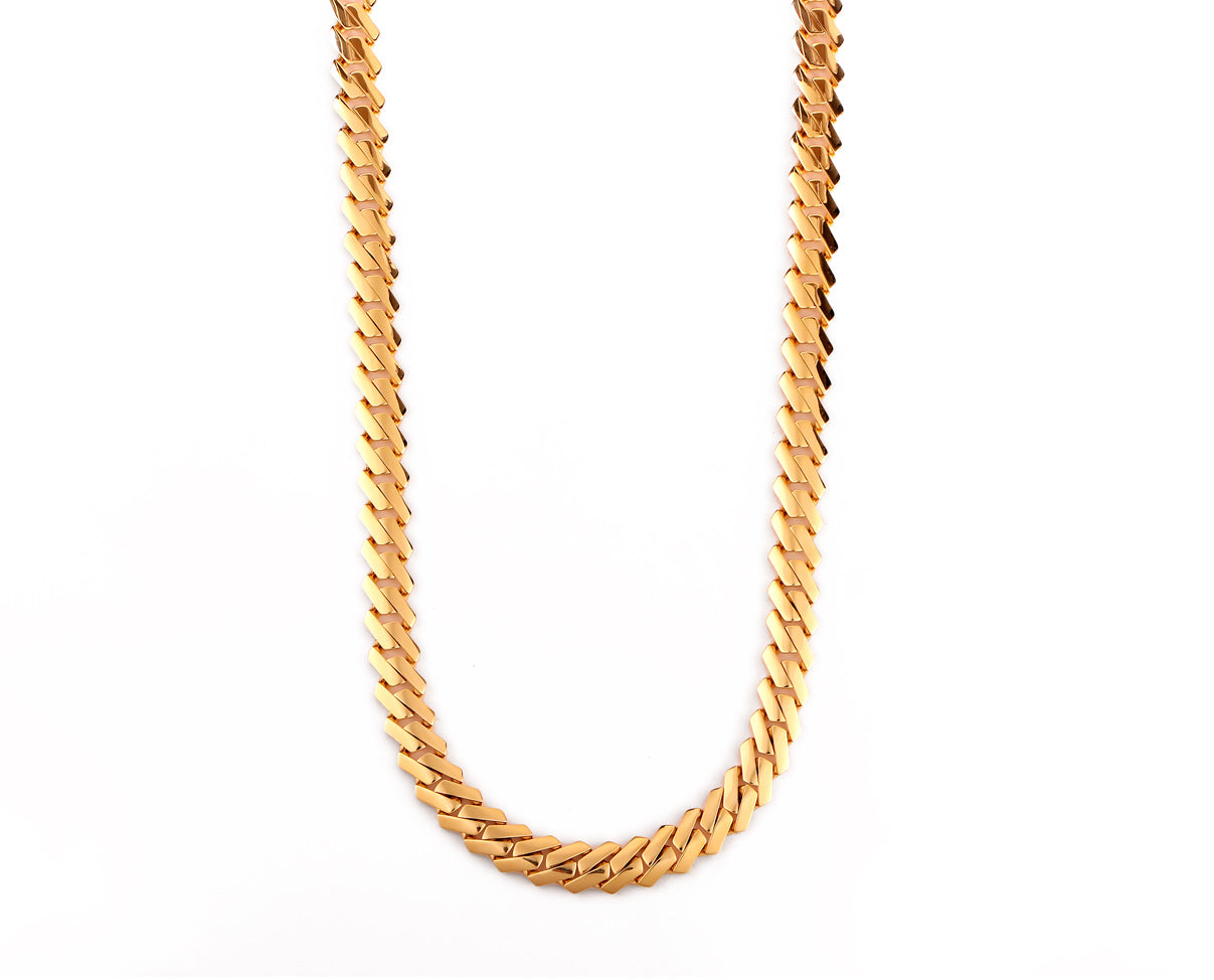 Cadena Monaco Chain estilo edge con circonia