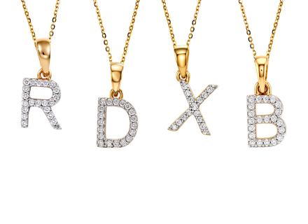 Joyas de Iniciales y Letras