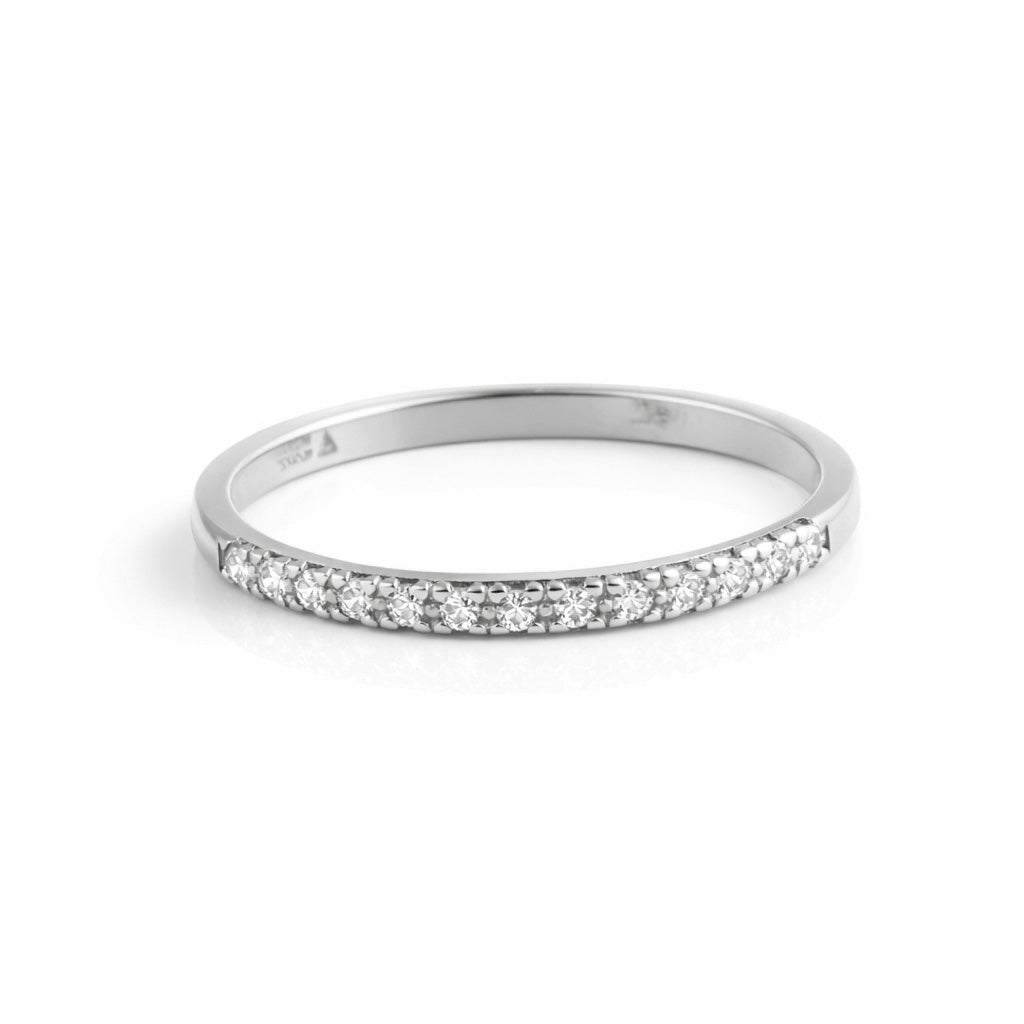 Churumbela estilo clásico con circonia