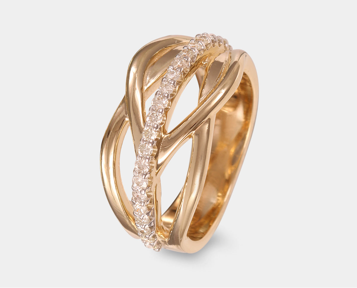 Anillo de Mujer con Diamante AH2C-EJ74A