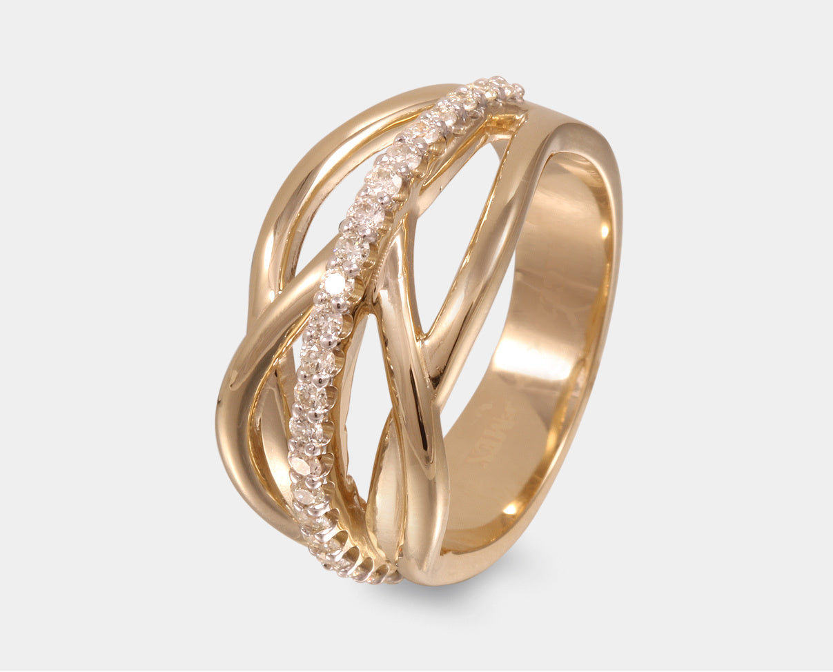 Anillo de Mujer con Diamante AH2C-EJ74A