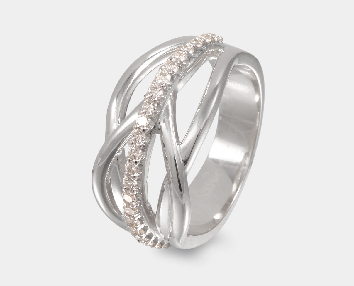 Anillo de Mujer con Diamante AH2C-EJ74B