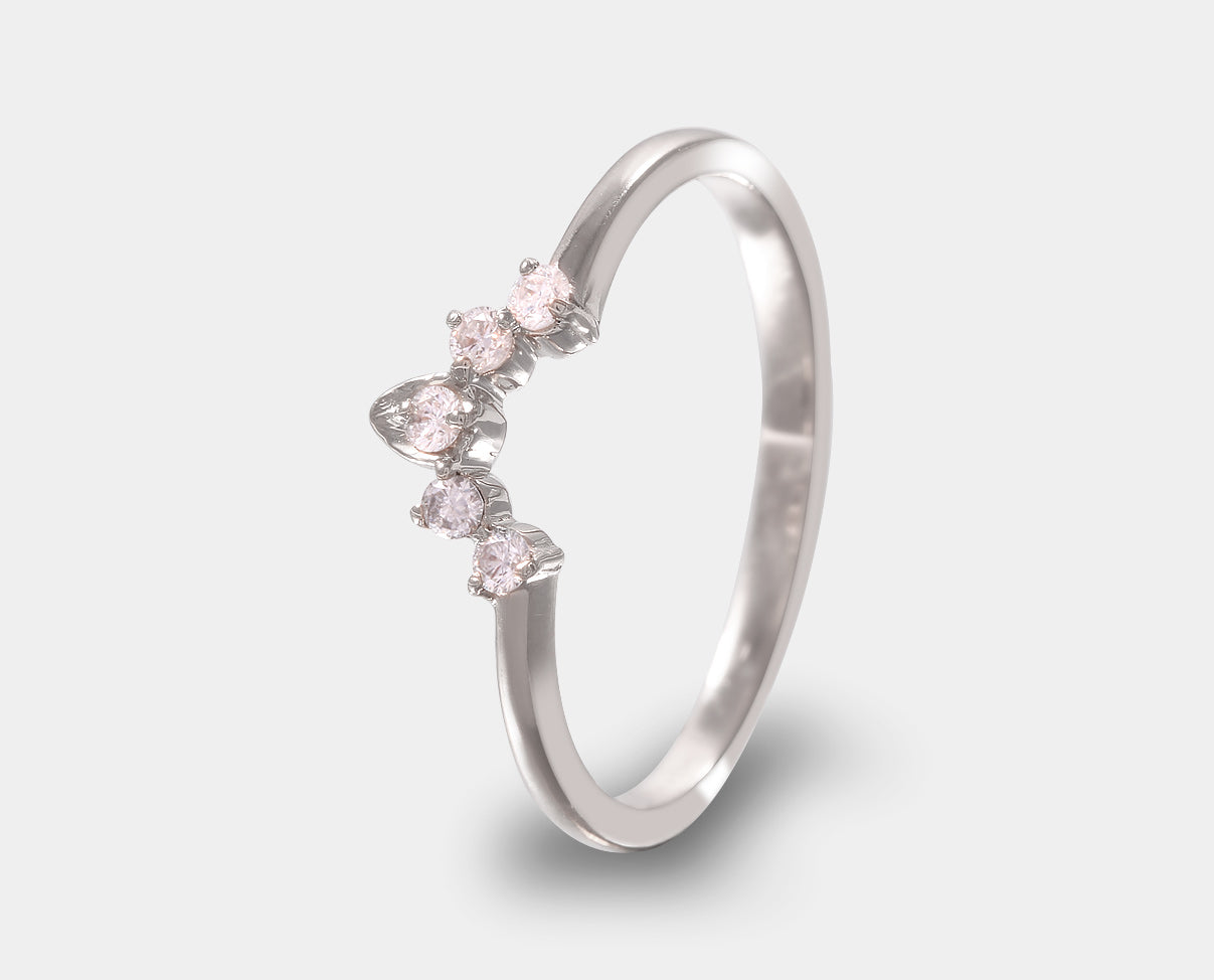 Churumbela estilo ensamble con diamantes