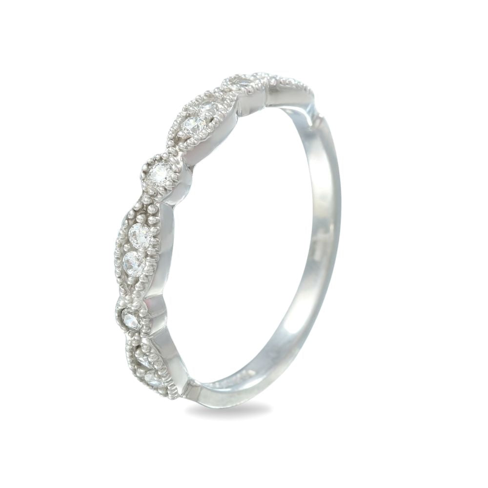 Duo anillo de compromiso y churumbela con circonia