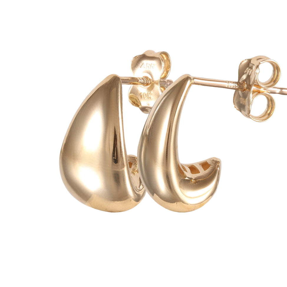 Aretes oro amarillo 10k