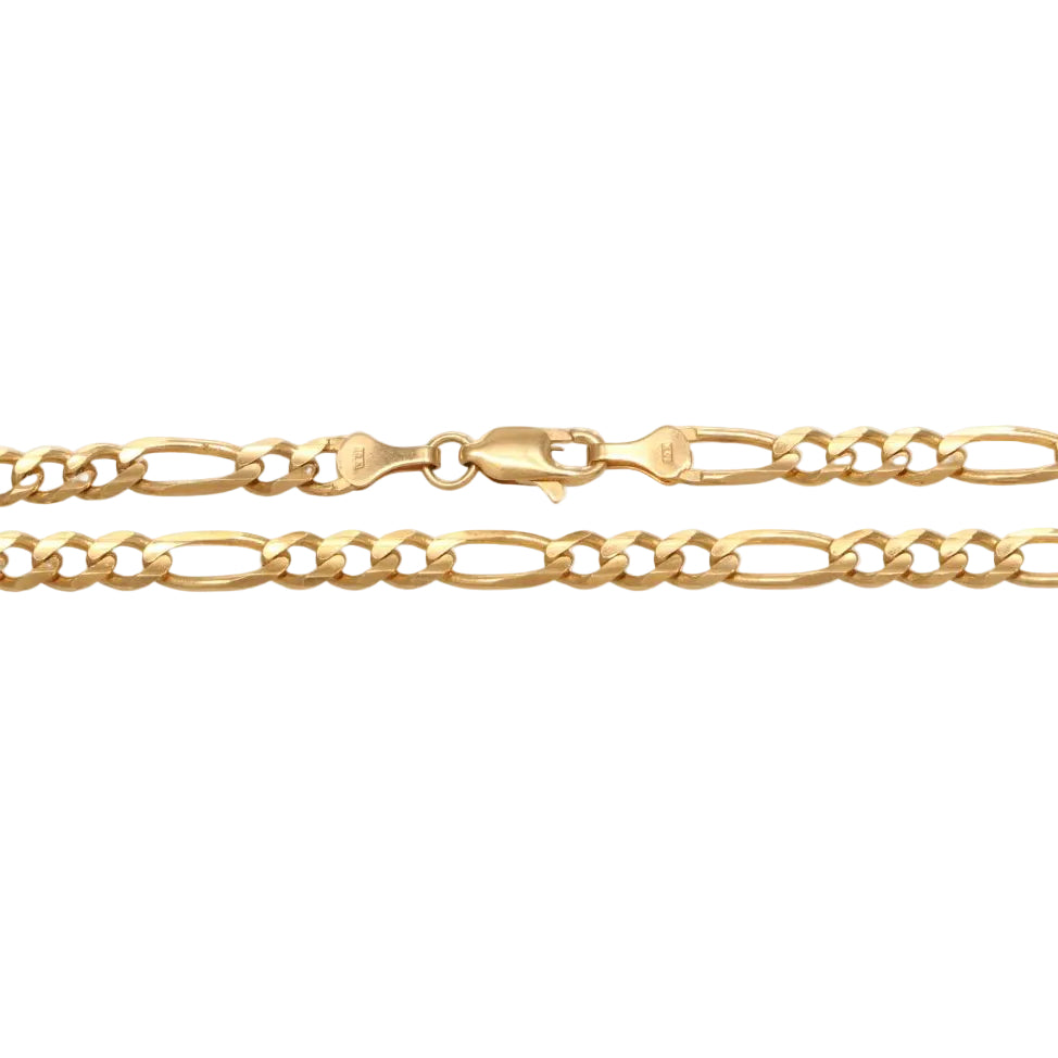 Cadena clásica tejido figaro ancho 5 mm