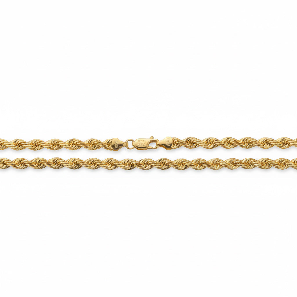 Cadena clásica tejido torsal ancho 4 mm