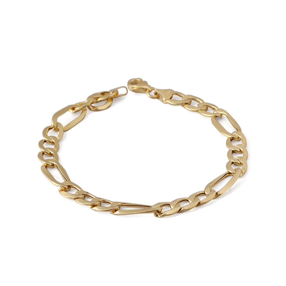 Esclava estilo clásico tejido figaro