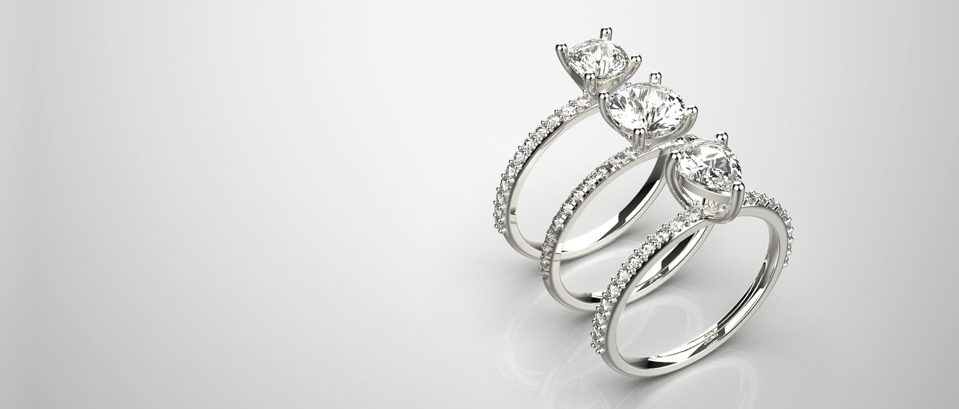 anillos de compromiso con diamante
