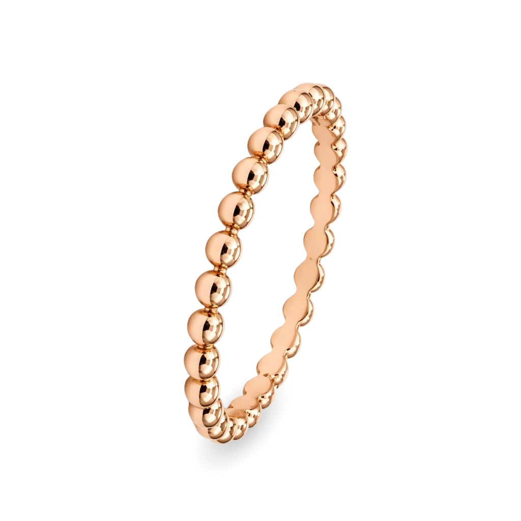 Anillo de mujer estilo bolitas