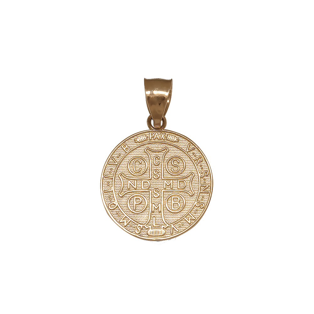 Medalla redonda San Benito