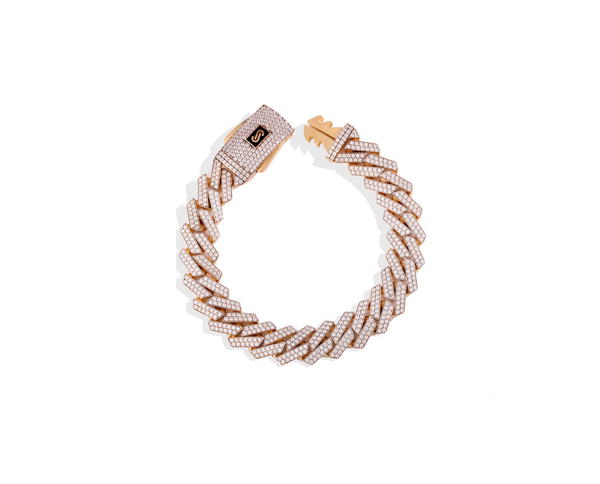 Esclava Monaco Chain estilo classic con circonia